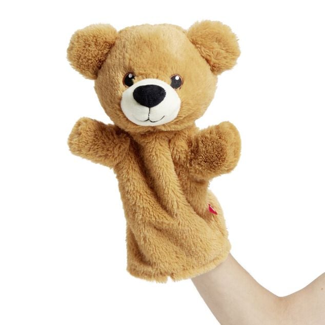 Marionnettes &agrave; main en polyester 14x16xH30cm