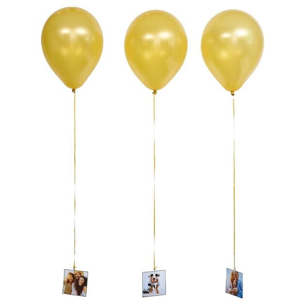 Suspension ballon pour photo x10