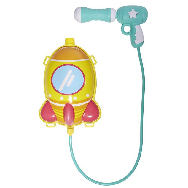 Pistolet &agrave; eau avec sac &agrave; dos forme fus&eacute;e Funky 2,2L