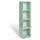 Structure Box Cube 4 cases 35x30x137cm bois vert