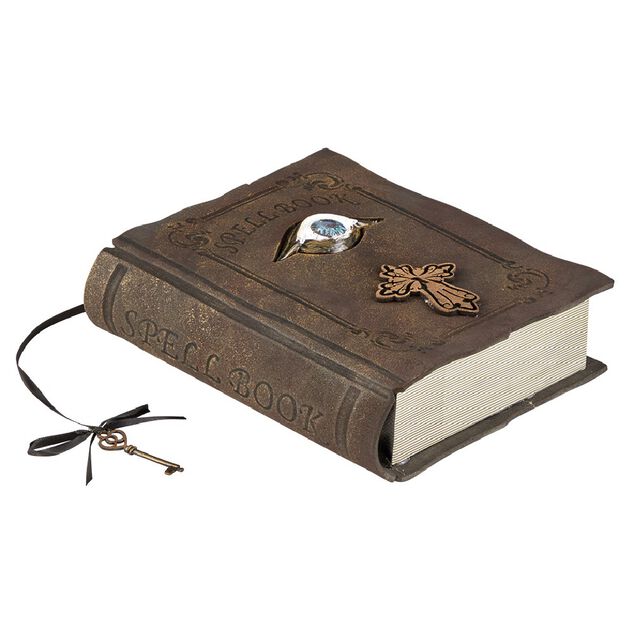 Livre de sort Halloween sonore et lumineux avec cl&eacute;