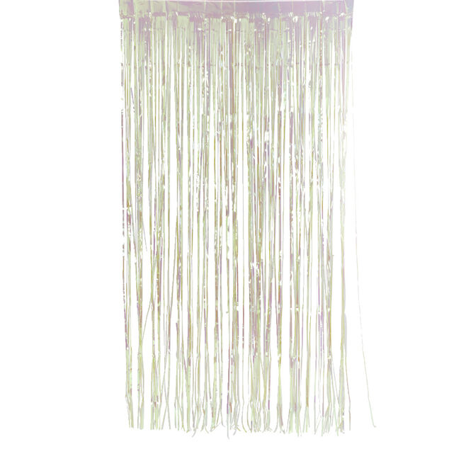 Rideau de porte anniversaire aluminium thème animaux sauvages 1x2m