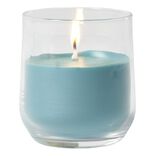 Bougie au parfum de grasse dans verre senteur for&ecirc;t enchant&eacute;e