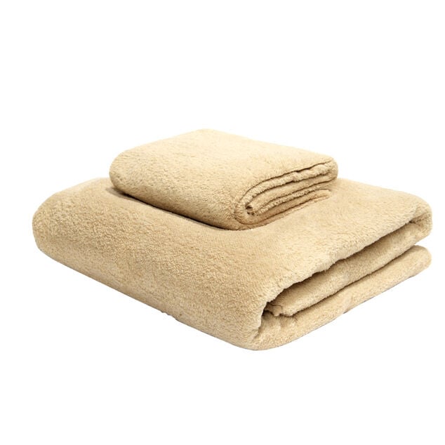 Drap de bain 70x140cm et serviette de toilette 35x75cm (3 mod&egrave;les)