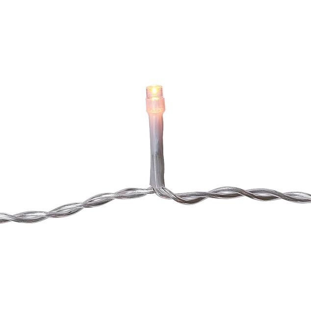 Guirlande ext&eacute;rieure 48 LED orange
