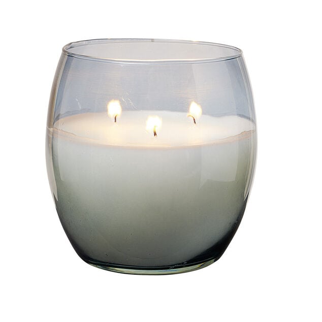 Bougie dans verre senteur Fleur de Tiar&eacute; XL