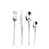 M&eacute;nag&egrave;re moderne en inox 24 pi&egrave;ces