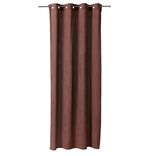 Rideau à oeillets velours côtelé uni 140x240cm (3 modèles)