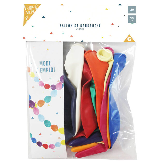 Ballons pour guirlande x 10