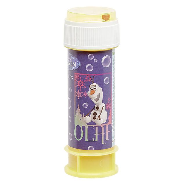 Bulle de savon reine des neige