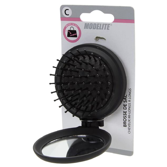 Brosse ronde pneumatique pour sac pvc noir