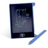 Tablette d'écriture mémo écran LCD H10cm bleu ou rouge