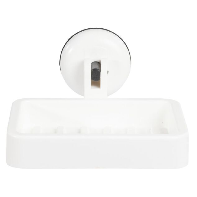 Porte savon blanc fixation ventouse