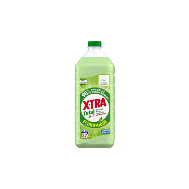 Lessive liquide X-TRA Total 3+1 économique - 37 lavages (1,85 l)