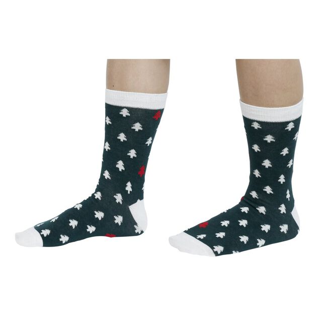 Coffret chaussettes de No&euml;l x2 - Taille unique