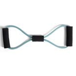 Corde de r&eacute;sistance fitness 1800mm bleu ou rouge