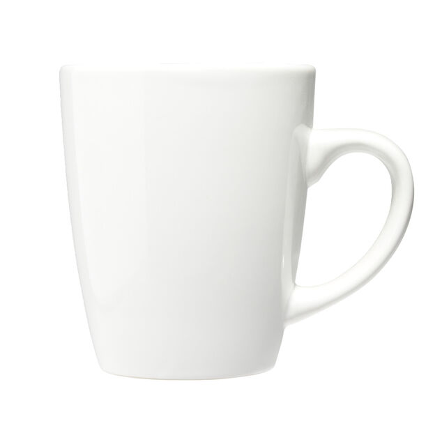 Mug en fa&iuml;ence Madrid blanc 360ml &Oslash;8,6cm