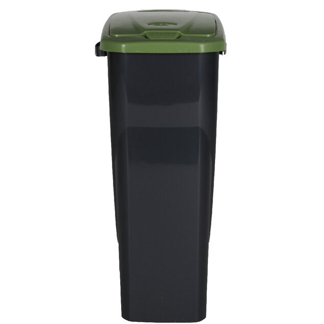 Poubelle tri s&eacute;lectif verte 25 L