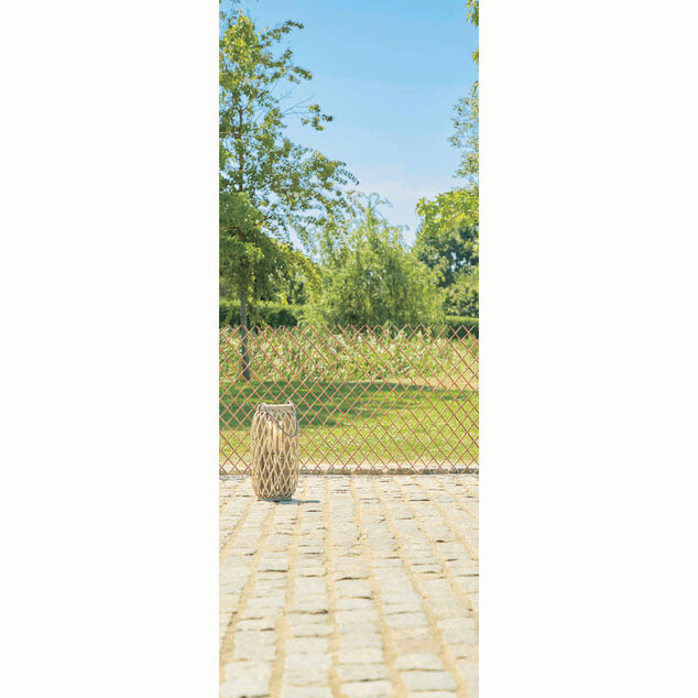 Barri&egrave;re extensible bois naturel