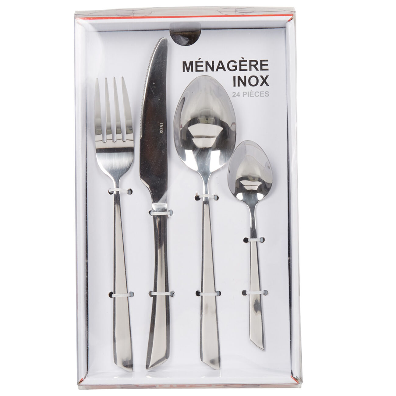 Promo Ménagère 24 Pièces chez Carrefour Market
