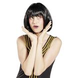 Perruque Charleston noir