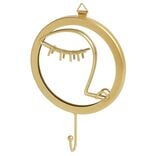 Crochet miroir design visage