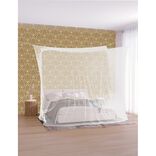 Moustiquaire filet &agrave; suspendre blanc 200x200x200cm avec sac