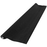 Nappe damass&eacute;e noire en papier 6 m