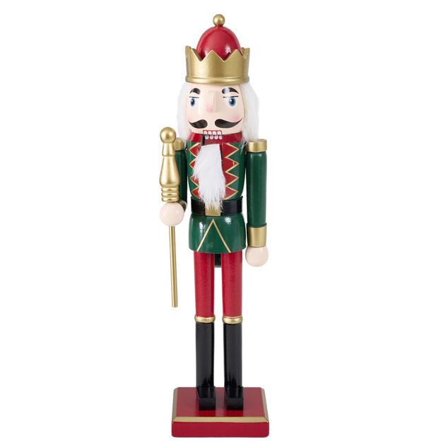 Soldat casse noisette &agrave; poser en bois H38cm (4 mod&egrave;les)