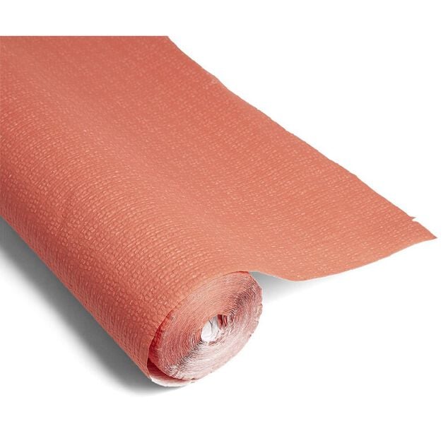 Nappe en papier gauffr&eacute; orange L2m