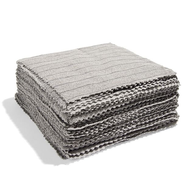 Lot de 50 chiffons microfibre 25x25cm