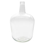 Dame jeanne en verre transparent Ø25xH40cm