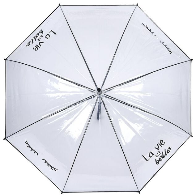 Parapluie imprimé la vie est belle