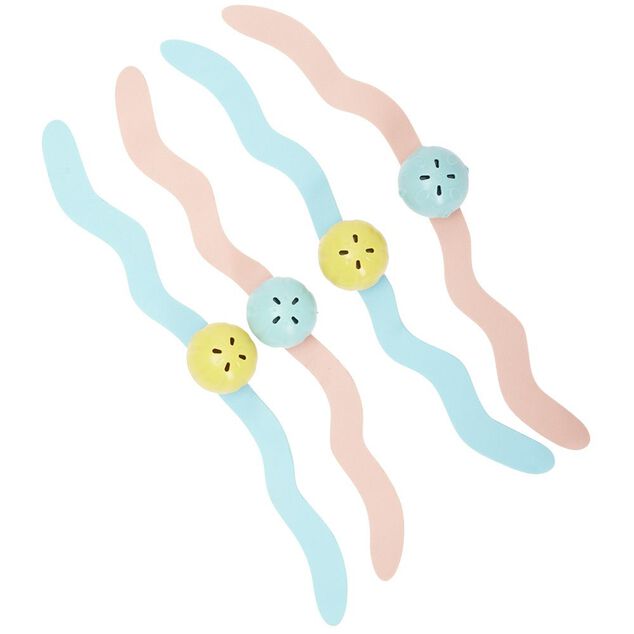 Balle de plong&eacute;e lest&eacute;e pour piscine x4