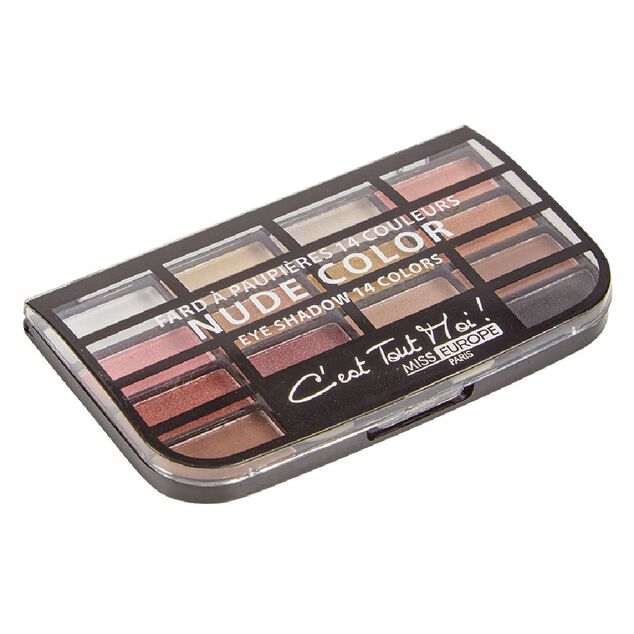 Palette Ombre paupière x14 teintes nude n°02