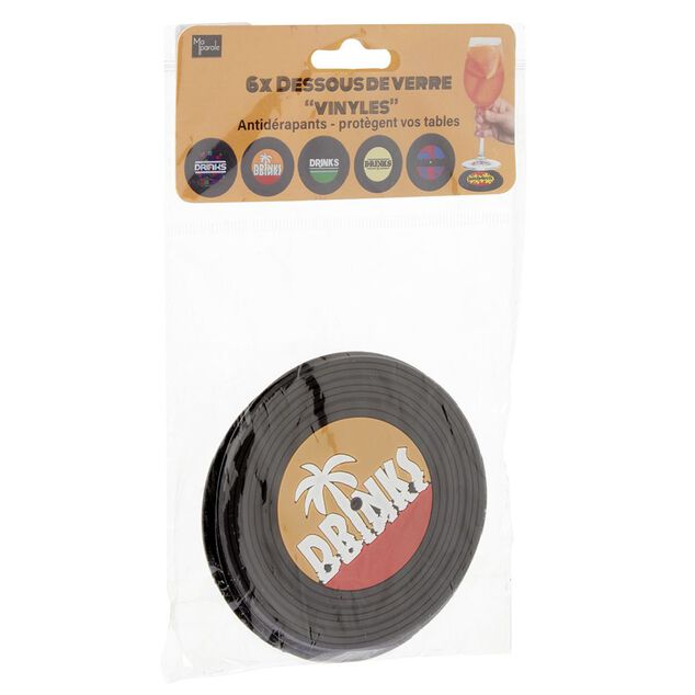 Dessous de verre &Oslash;8cm x6