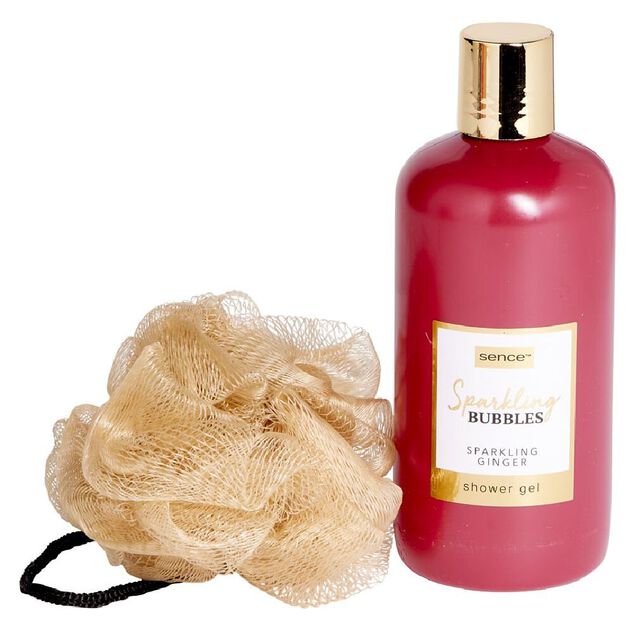 Gel douche et fleur de bain Sparkling bubble 300ml