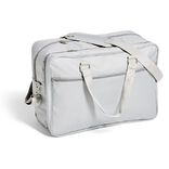 Sac cabine multi-compartiments polyester gris 45x21xH32cm