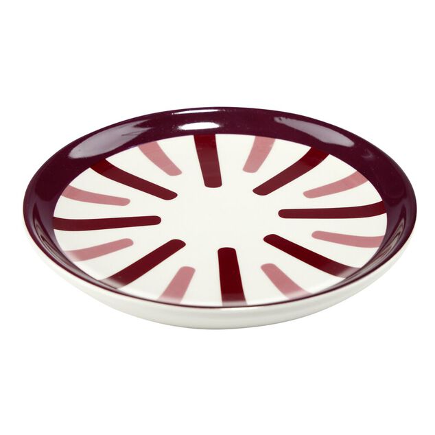 Vide-poche dolomite motif ethnique &Oslash;13cm (3 mod&egrave;les)