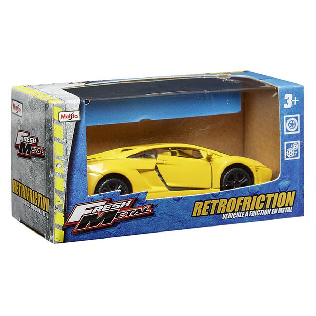 Voiture &agrave; friction licence 1/40e m&eacute;tal