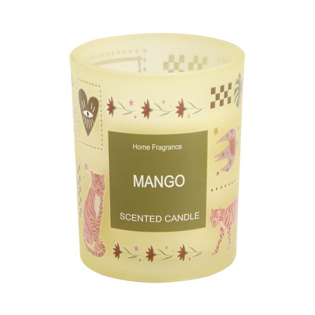 Bougie parfum&eacute;e pot en verre voyage 40H &Oslash;8xH10cm (3 mod&egrave;les)