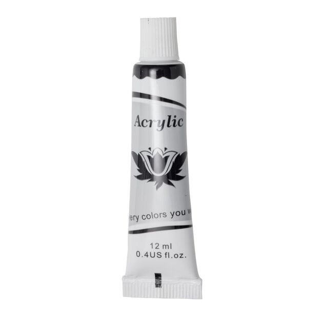 Tube de peinture gouache 12ml x12