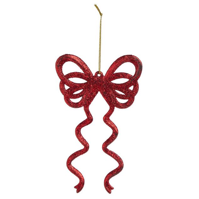 Déco à suspendre pailletée blanche ou rouge - 10 modèles