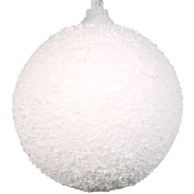 Boule de No&euml;l imitation neige X3