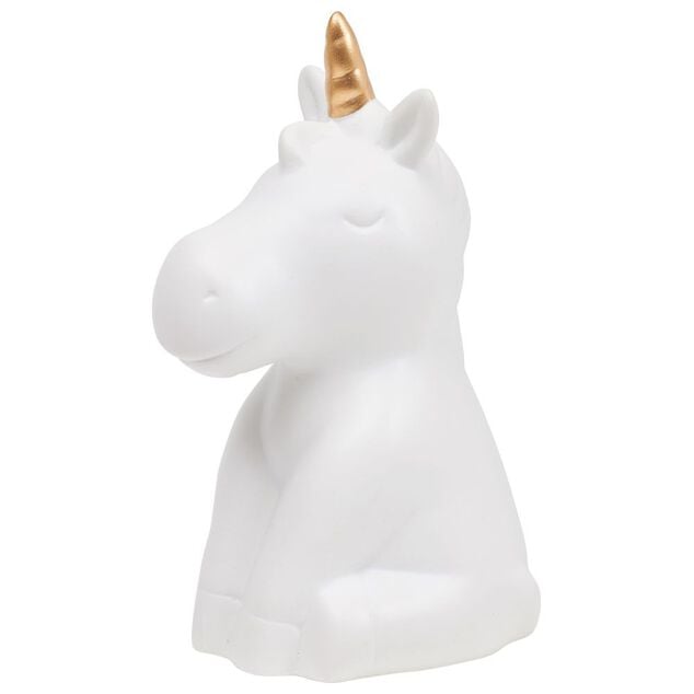 Licorne d&eacute;co c&eacute;ramique