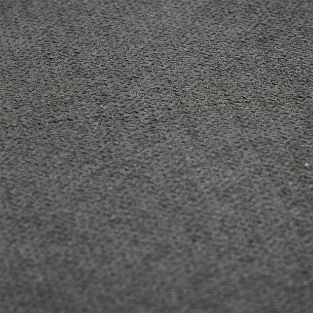 Pouf Ga&euml;lle polyester gris &Oslash;32xH38cm