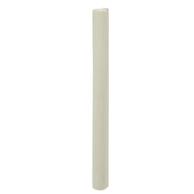Brise-vue double face en plastique gris clair L300xH150cm