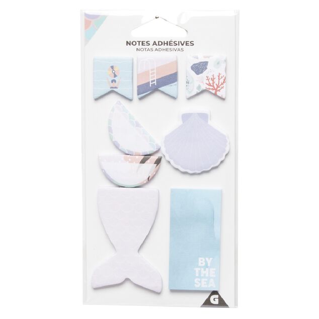 &Eacute;tiquette adh&eacute;sive repositionnable design marine