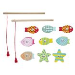 Jeu de p&ecirc;che magn&eacute;tique en bois