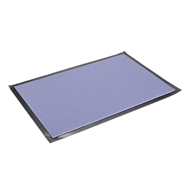 Tapis d'entr&eacute;e rectangulaire antid&eacute;rapant absorbant polyester et PVC (3 mod&egrave;les)